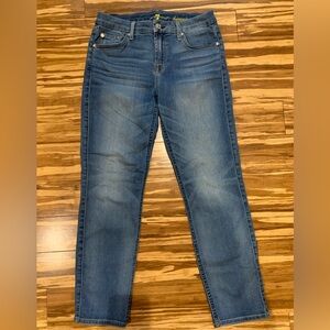 7 for all mankind kimmie crop jeans size 27